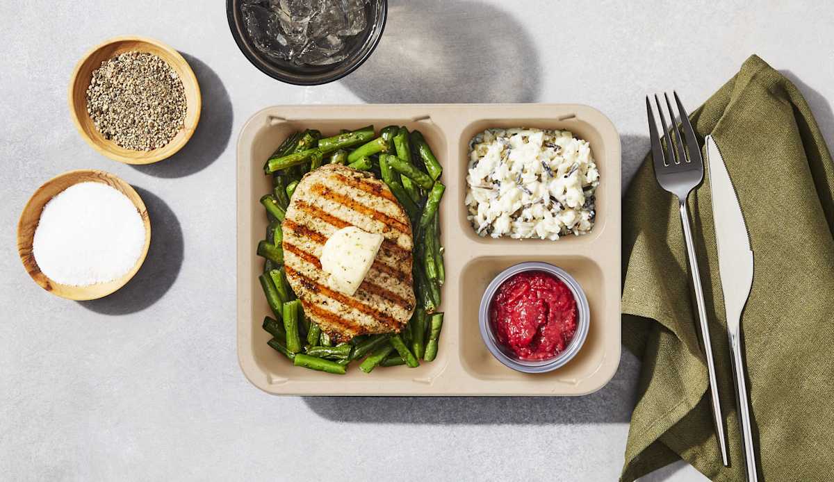 Cranberry-Apple Pork Chop