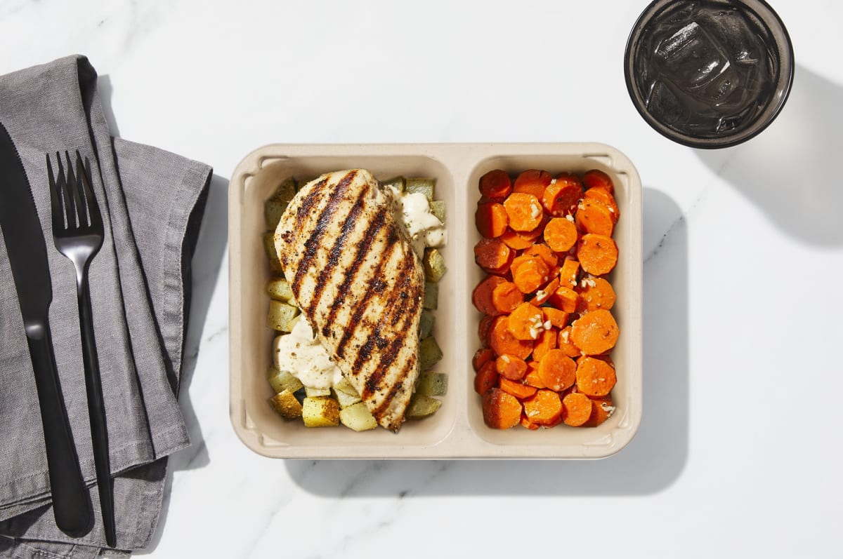 Green Peppercorn Grilled Chicken