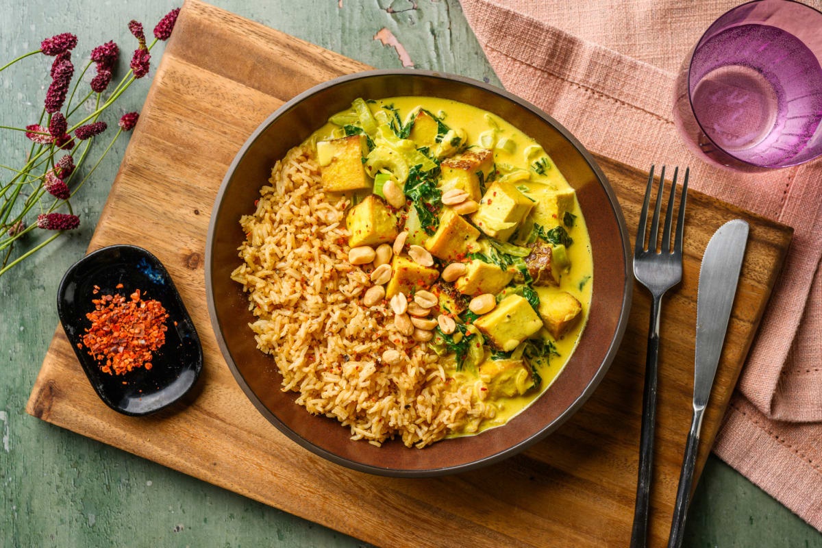 Veggie thai yellow outlet curry hello fresh