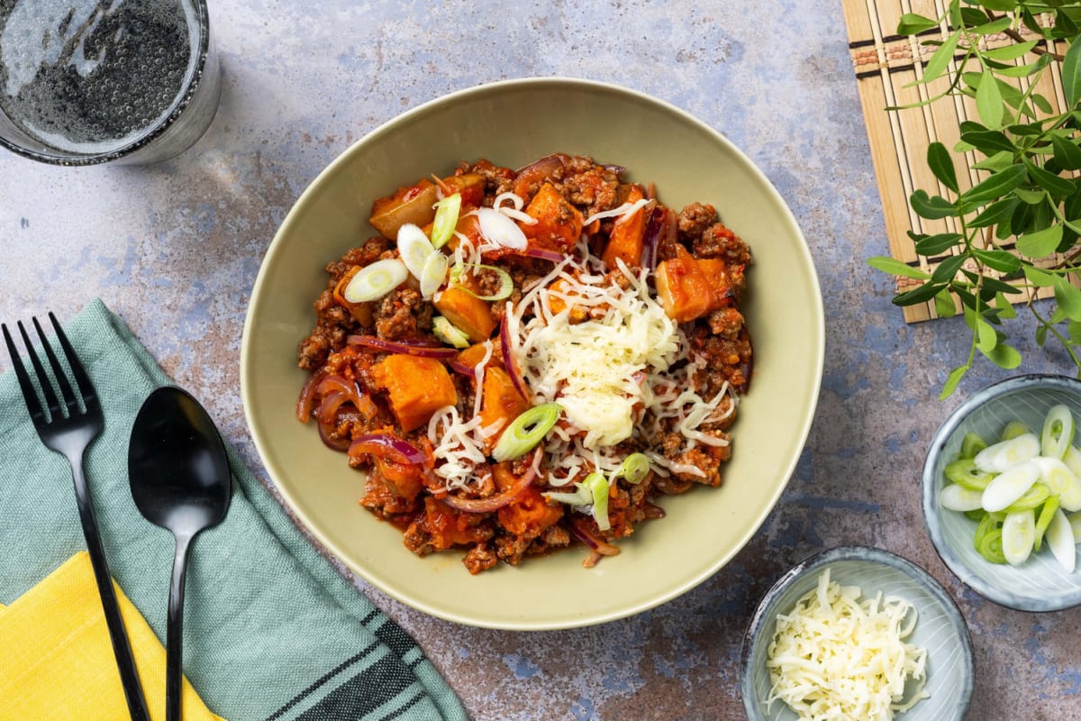 Chipotle Beef and Butternut Squash Chilli