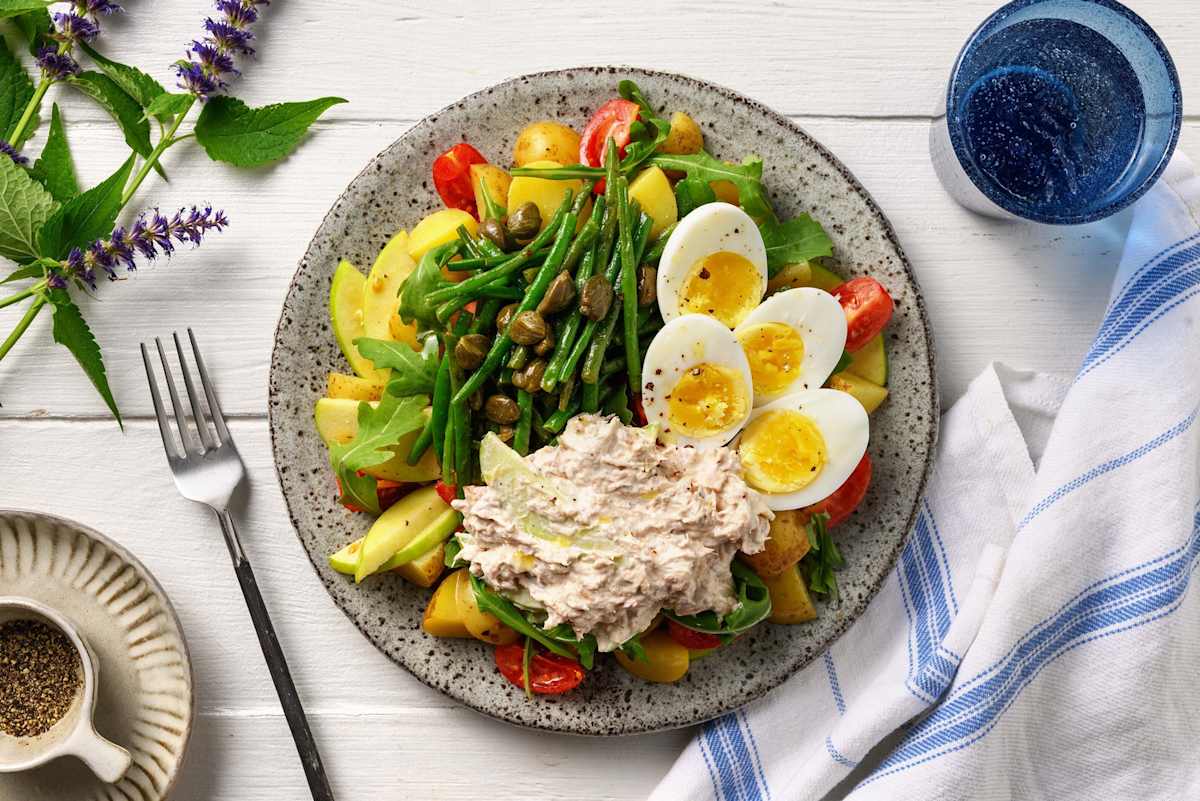 Salade Niçoise met tonijn