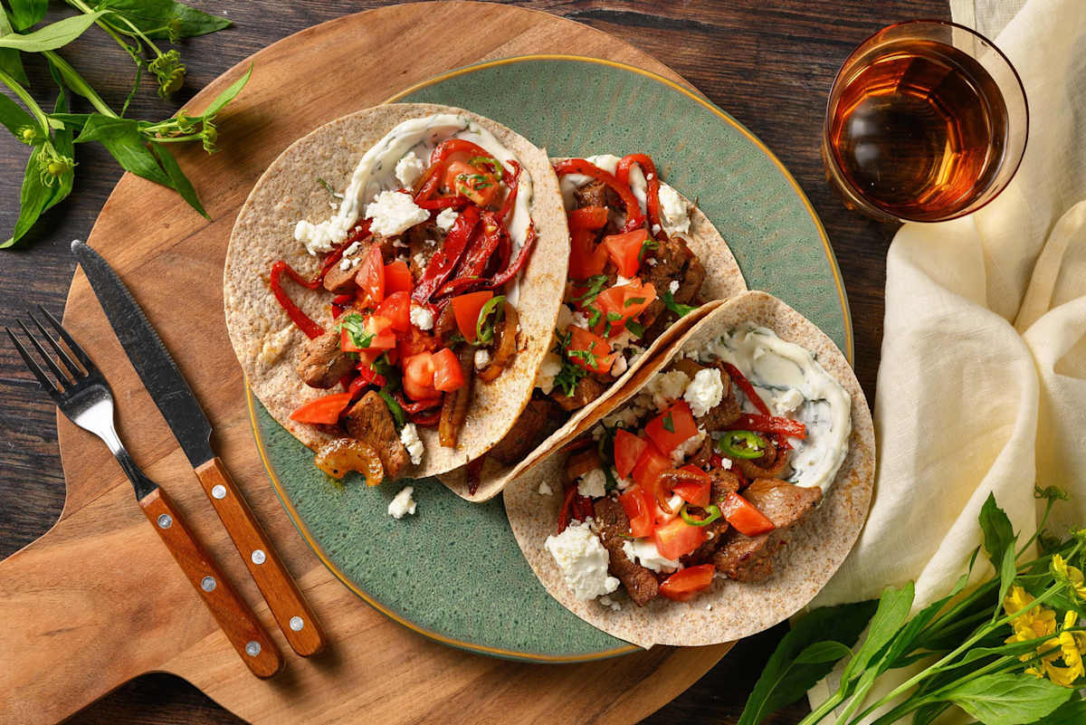 Beef tacos