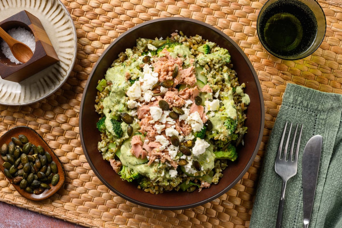 Green goddess Tuna salad