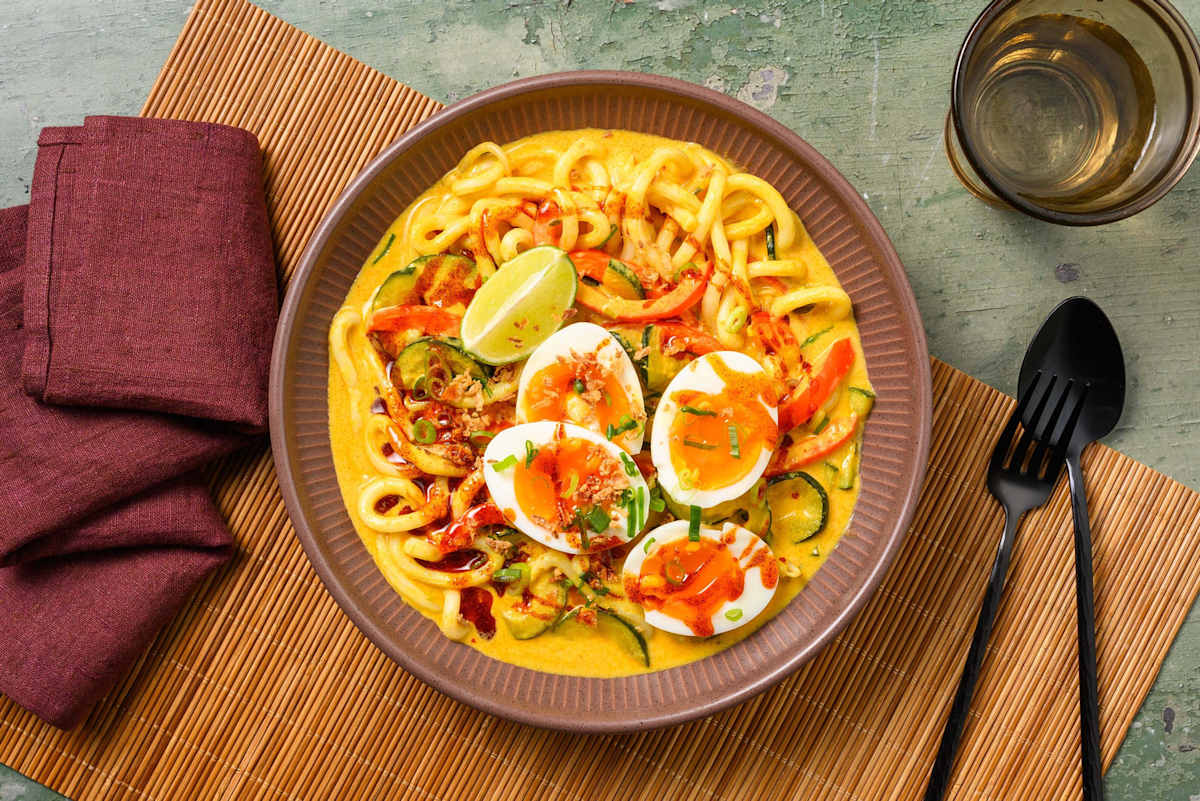 GC17926 > vega laksa met ei + massaman - veggie Q&H
