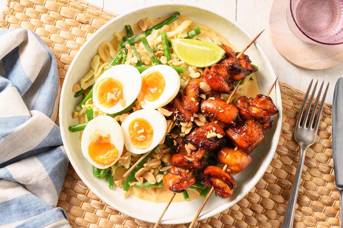 Sate lower  carb