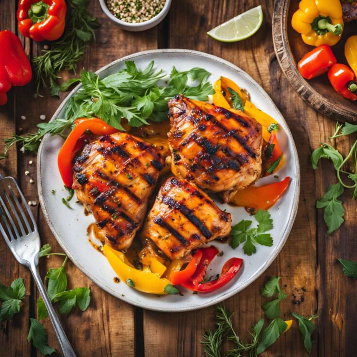 Grilled Cajun-Style Turkey