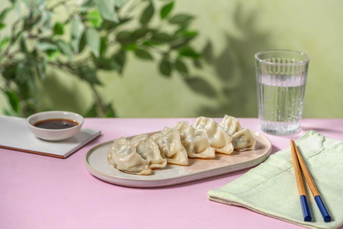Gyozas aux crevettes
