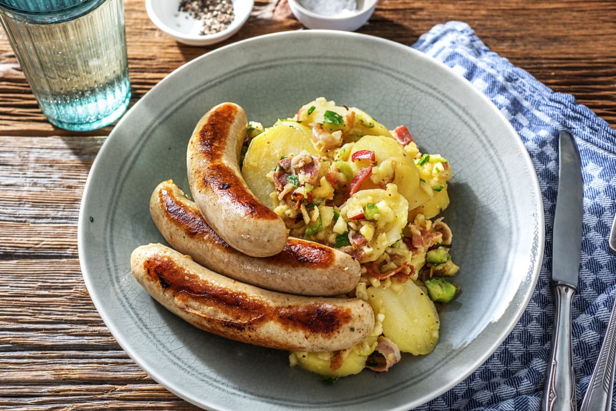 Klassische Bratwurst