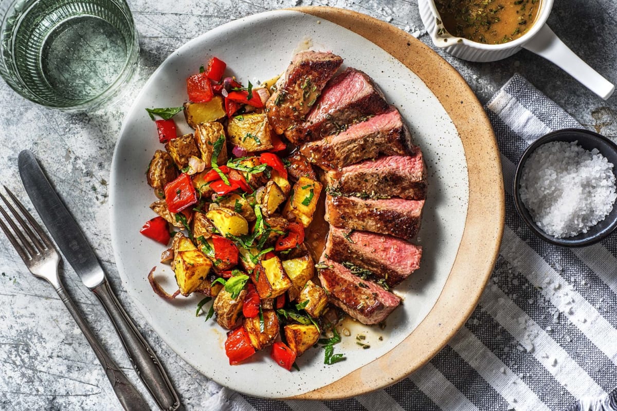 Pan-Seared Steak