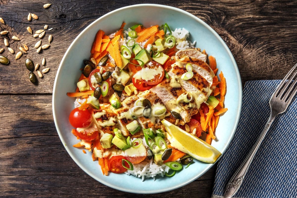 Chicken Power Bowl with Avocado