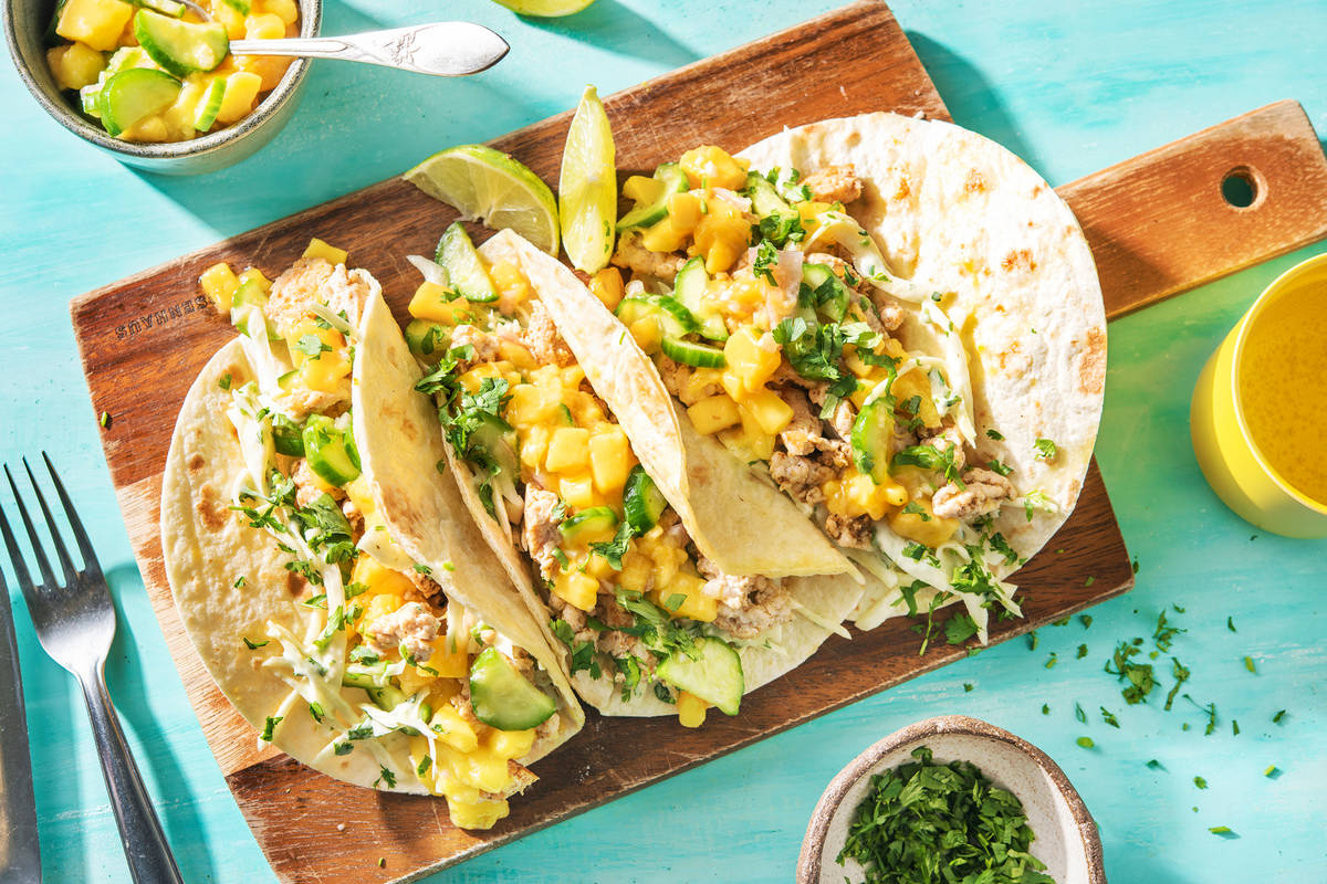 Zesty Turkey Tacos Recipe HelloFresh