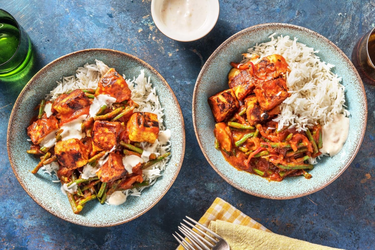 Halloumi and Mango Chutney Curry