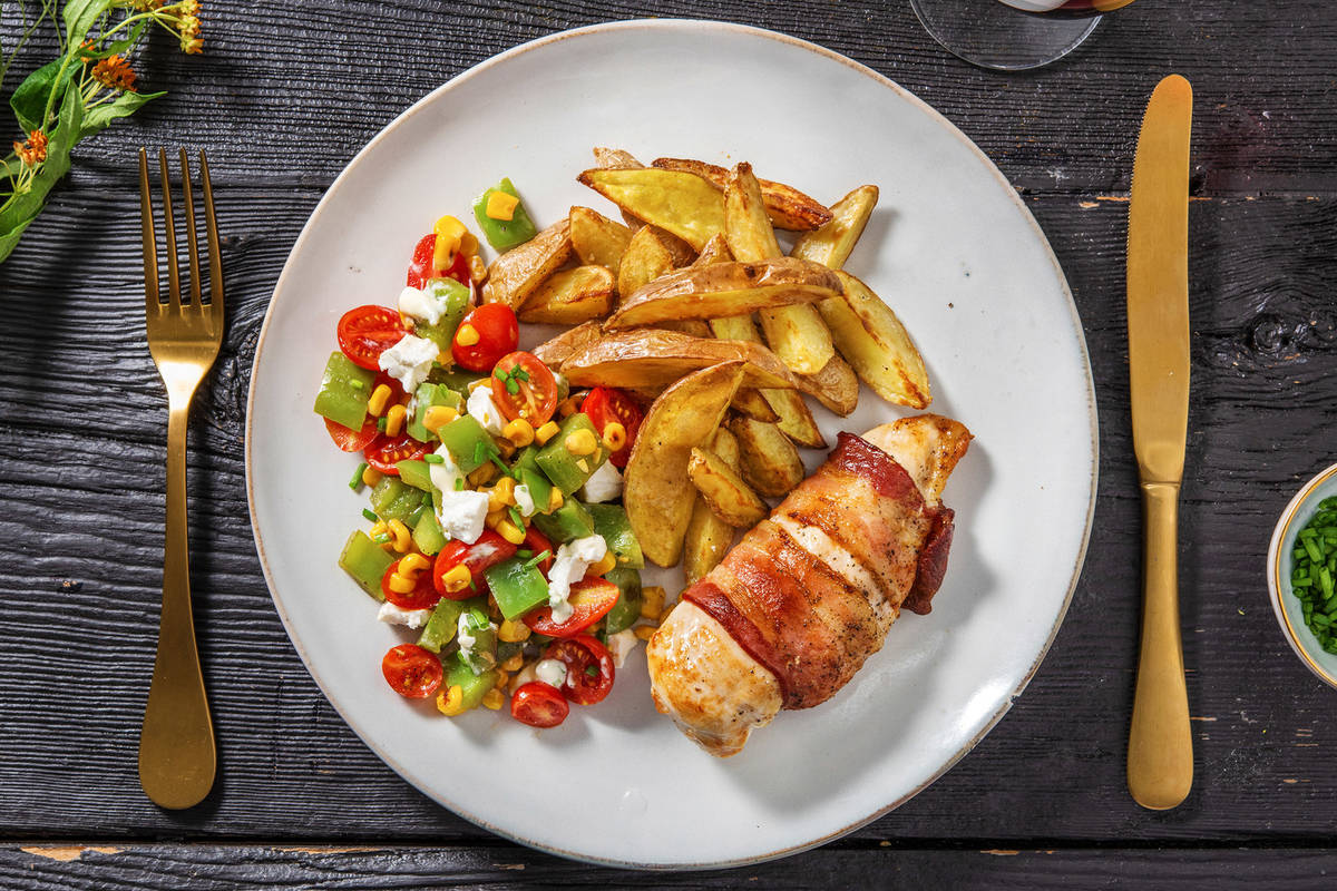 Bacon Wrapped Chicken Recipe HelloFresh