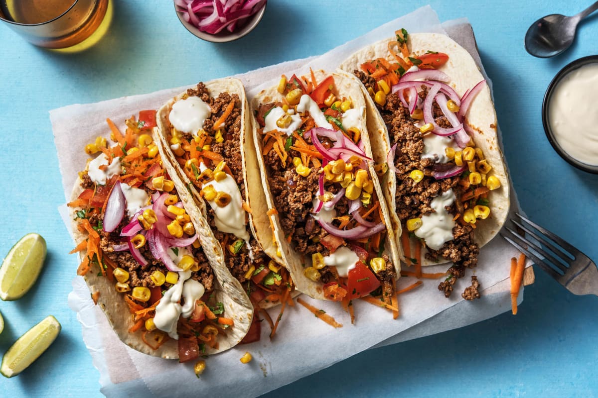 Tacos på nötkött