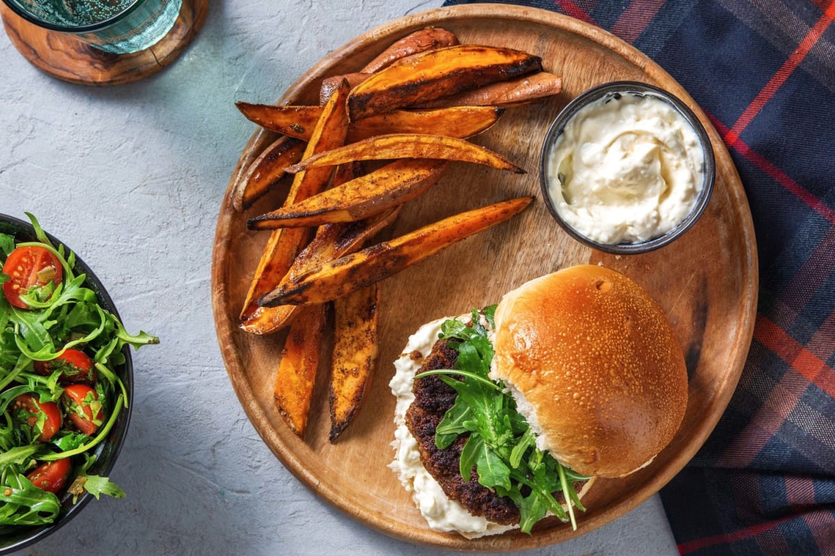 Burger au chorizo