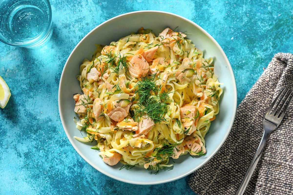 Cremet laksepasta