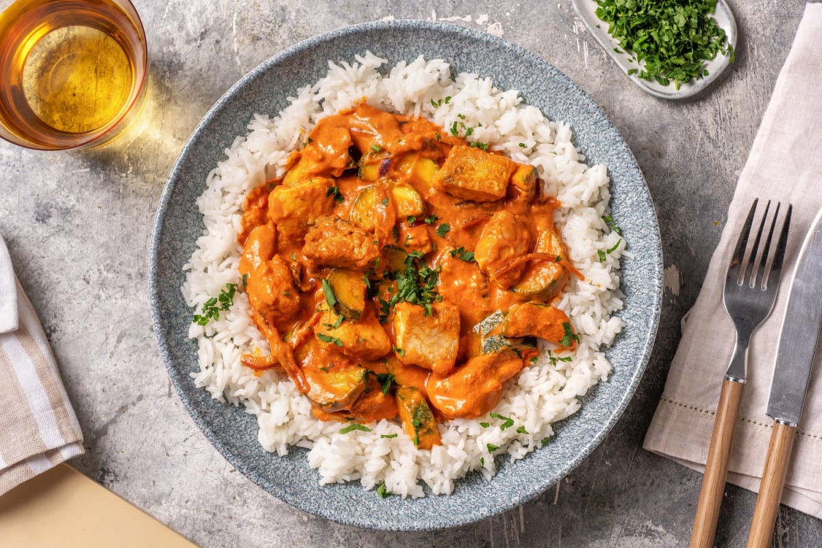 Indisches Fisch-Joghurt-Curry