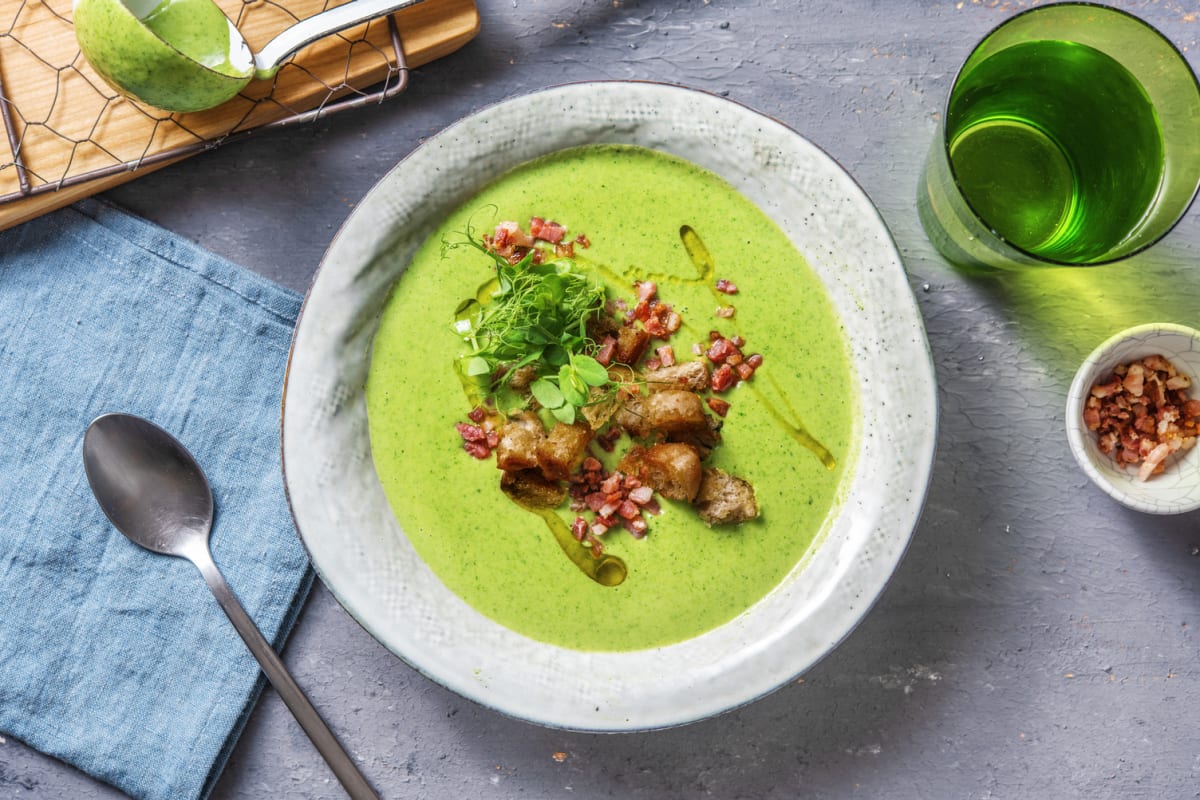 La vie en vert : velouté de cresson