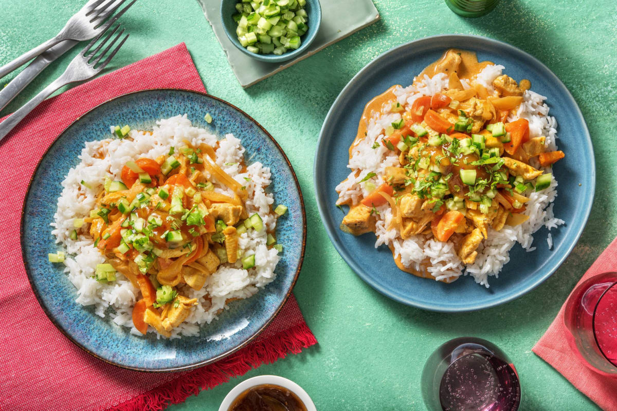 Kryddig kycklingcurry