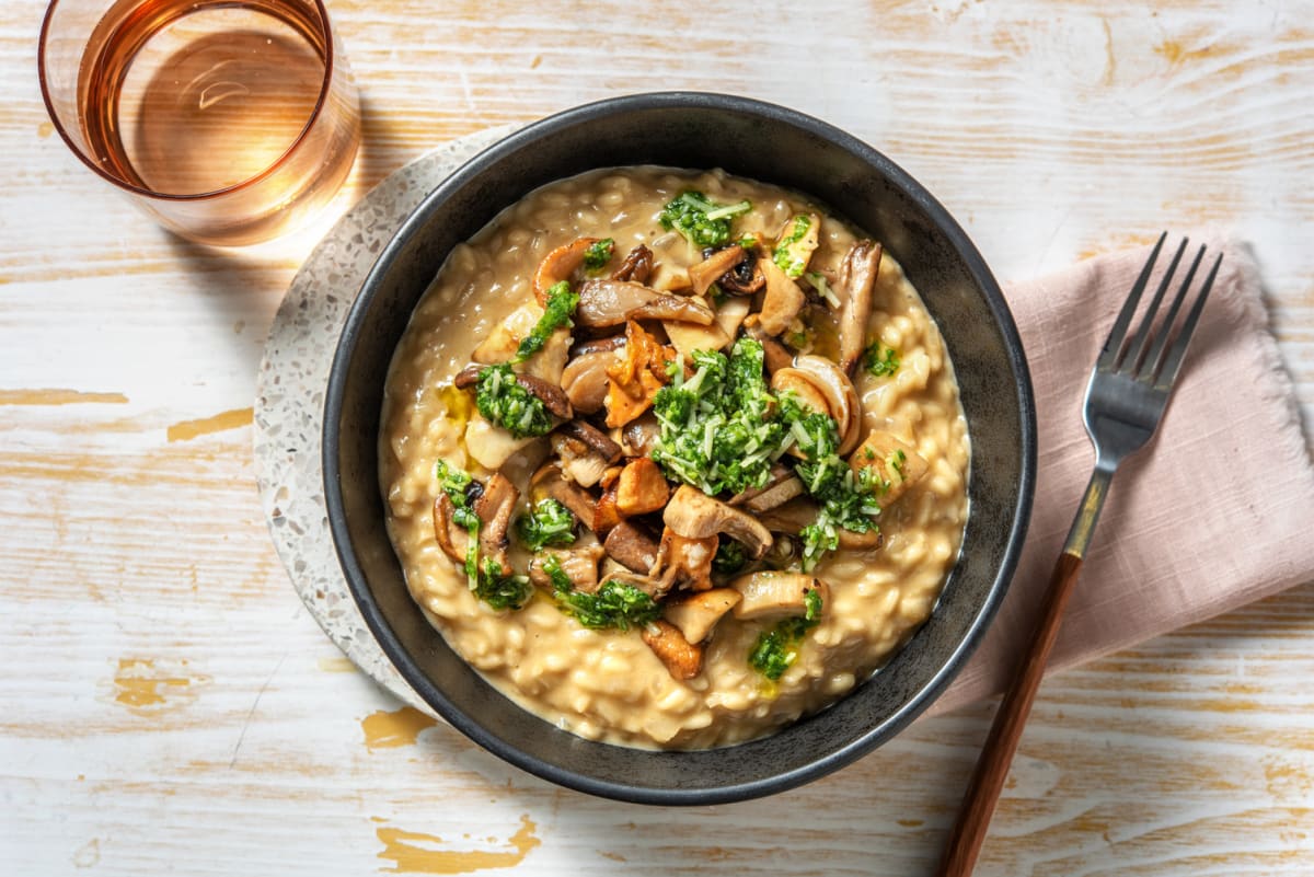 Double Mushroom Risotto