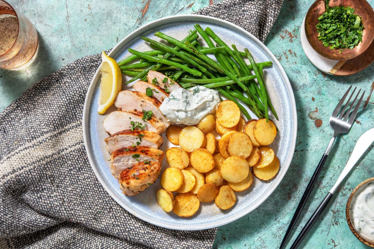 Hähnchenfilet in Honig-Zitronen-Marinade