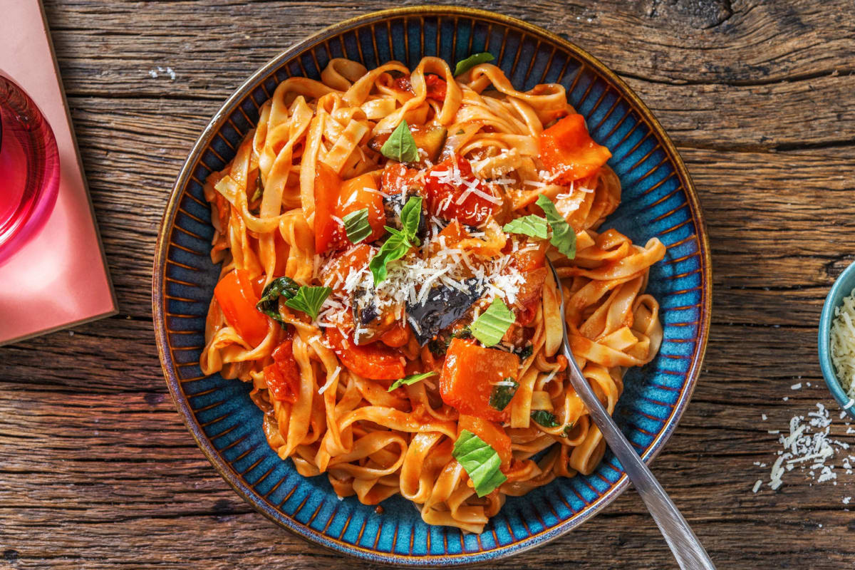 Ratatouille pasta