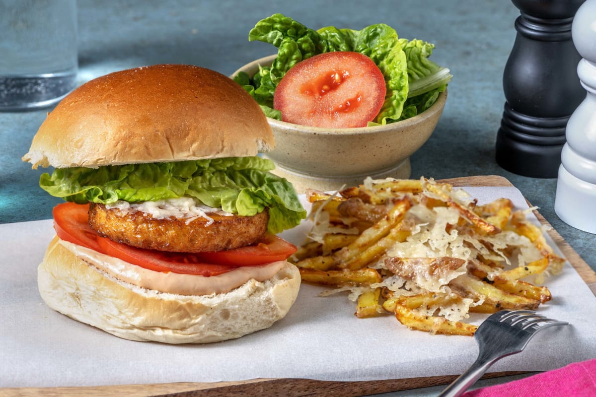 Vegetarisk burgare