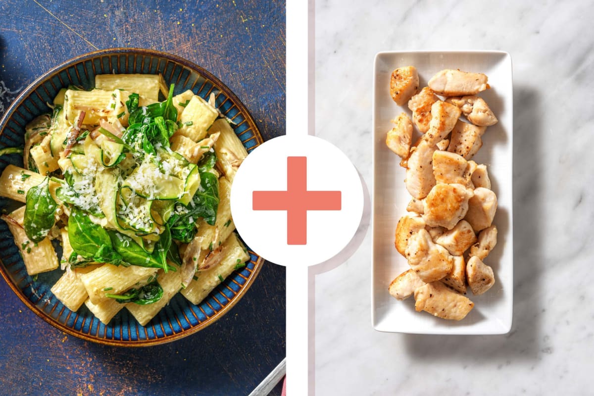 Creamy Rigatoni with Chicken Breast