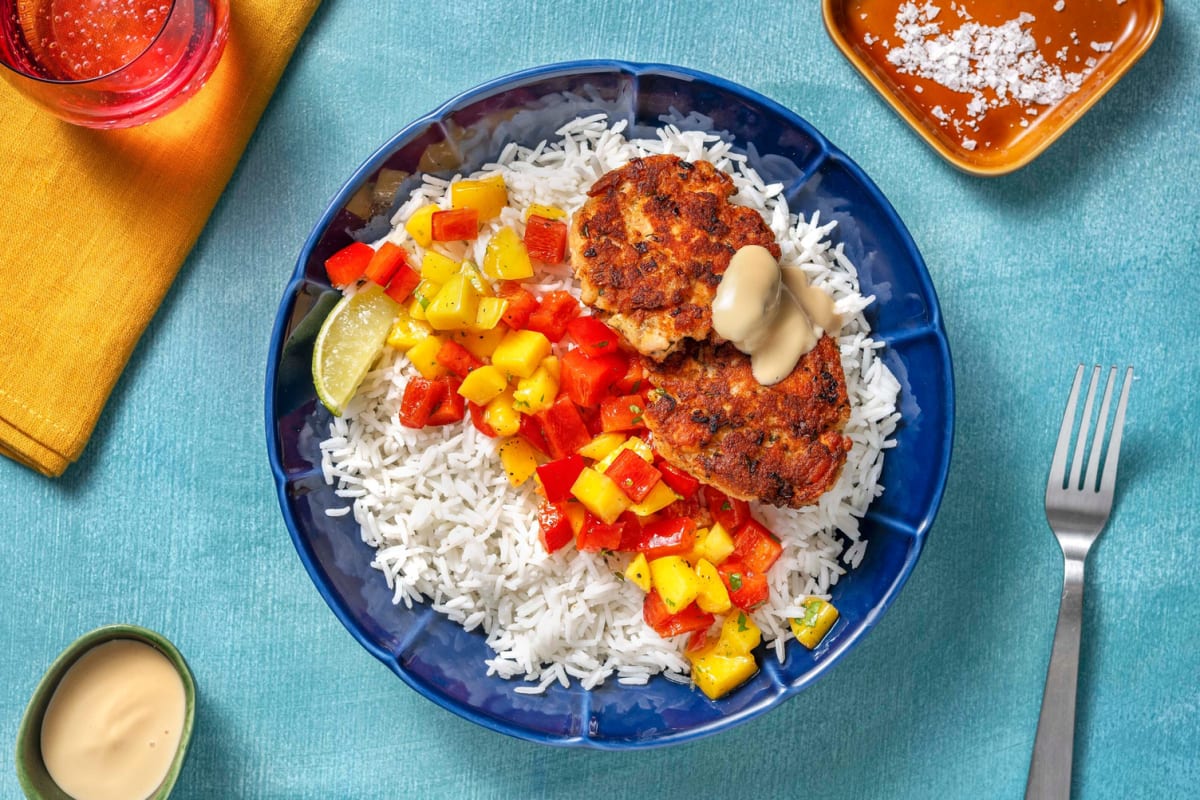 Pan-fried salmon cakes