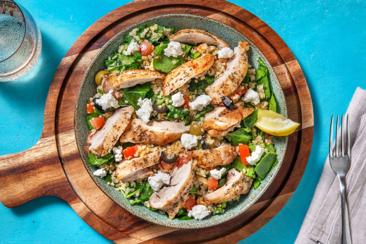 Za'atar Chicken Bulgur Bowl 