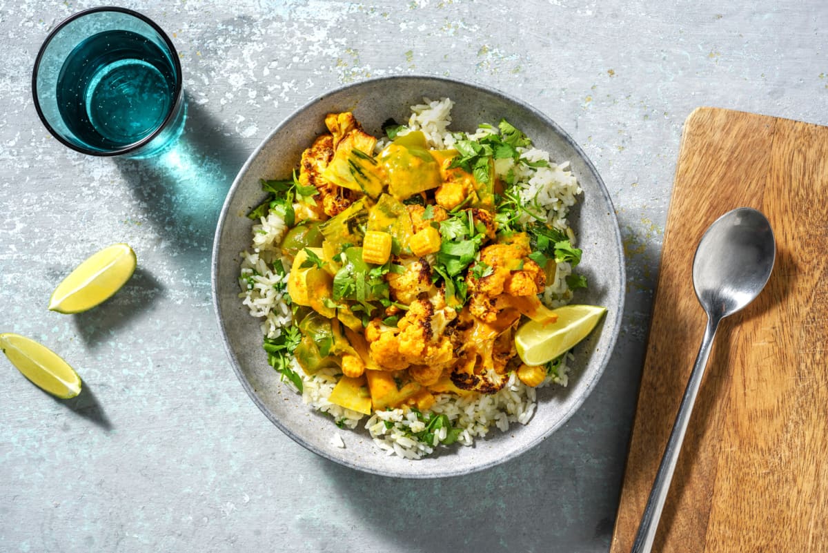 Veggie thai yellow deals curry hello fresh