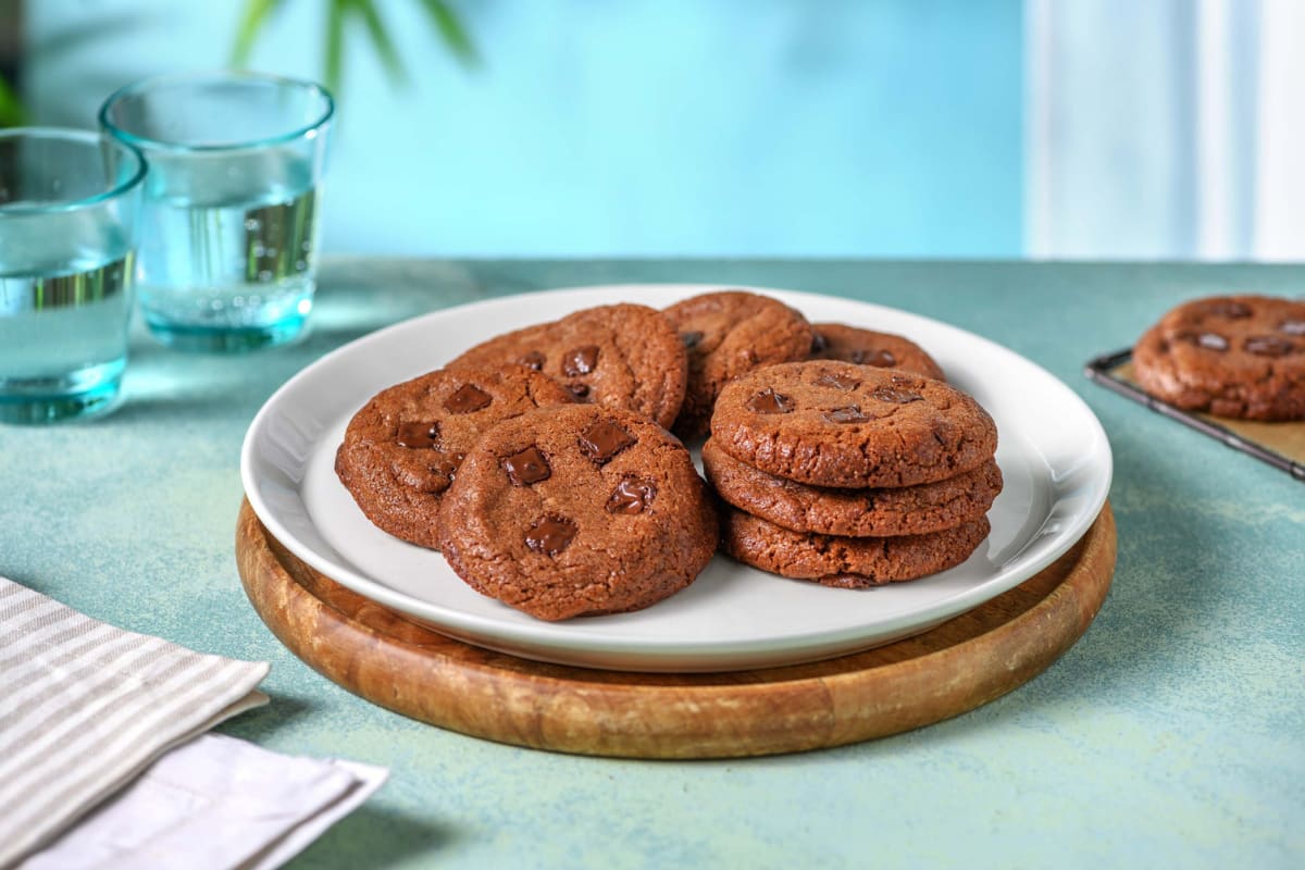 Pâte à biscuits style brownie fondant