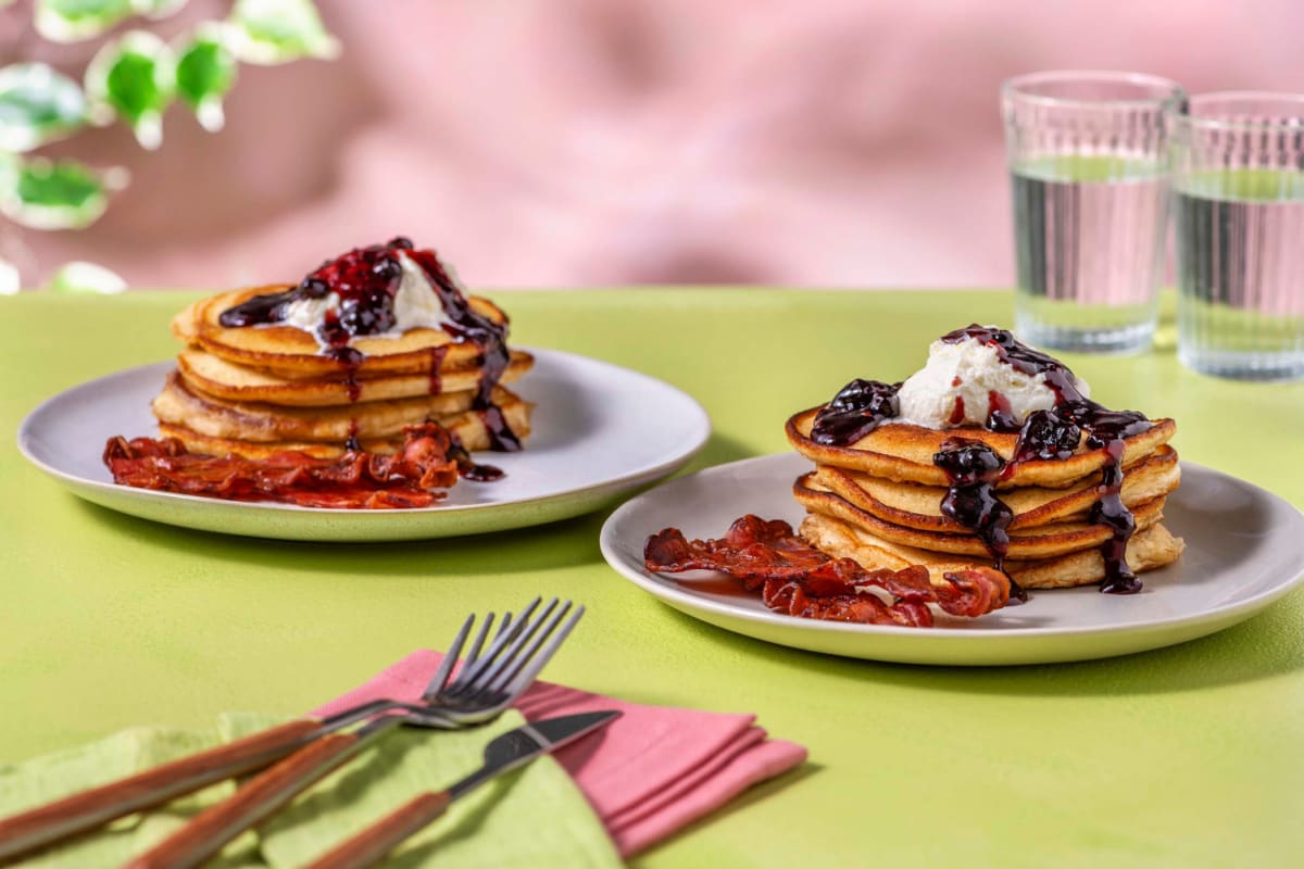 Fluffy Lemon Ricotta Pancakes