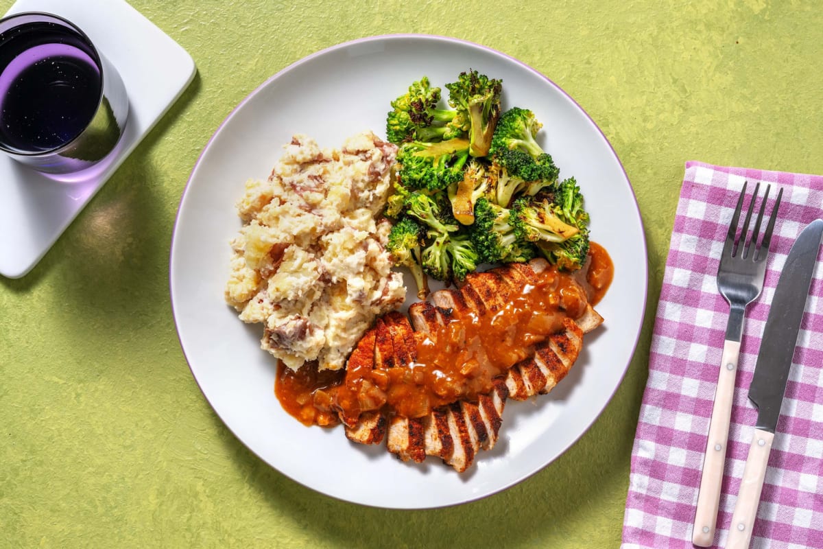 Southern-Style Smothered Pork Chops