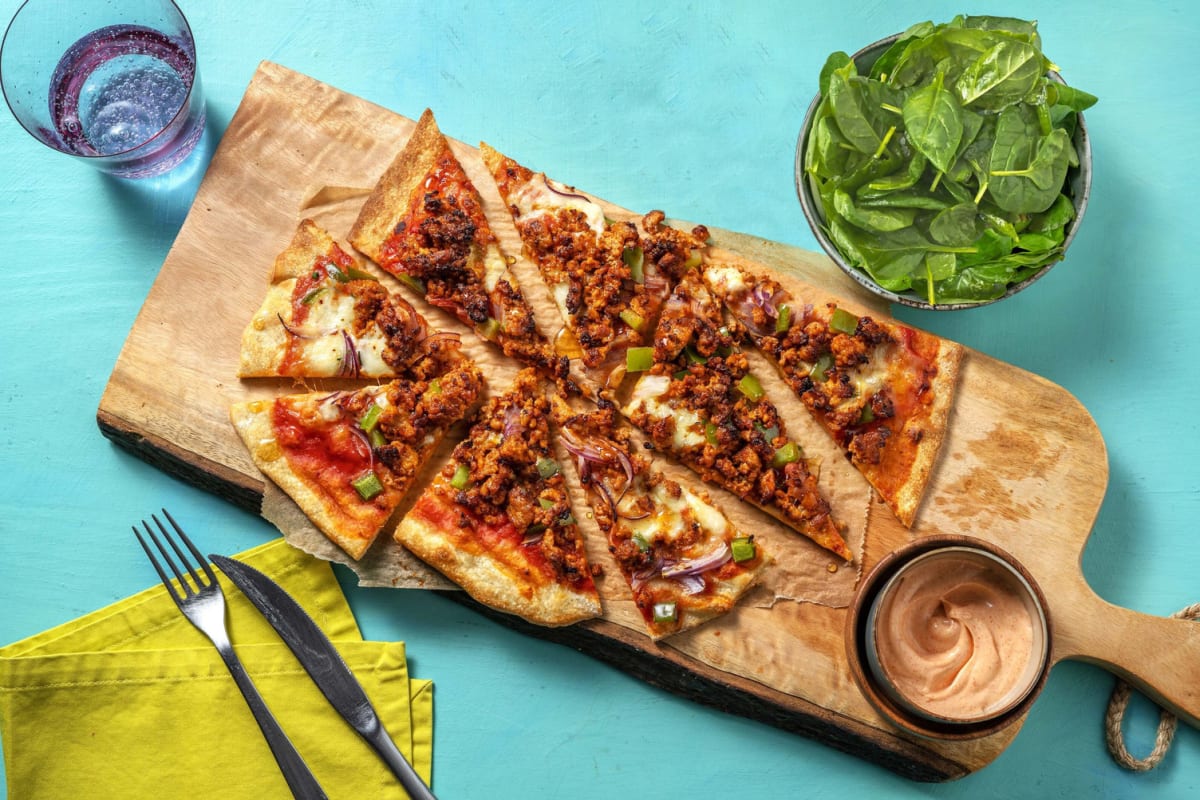 Sweet and Savoury Turkey Pizza 