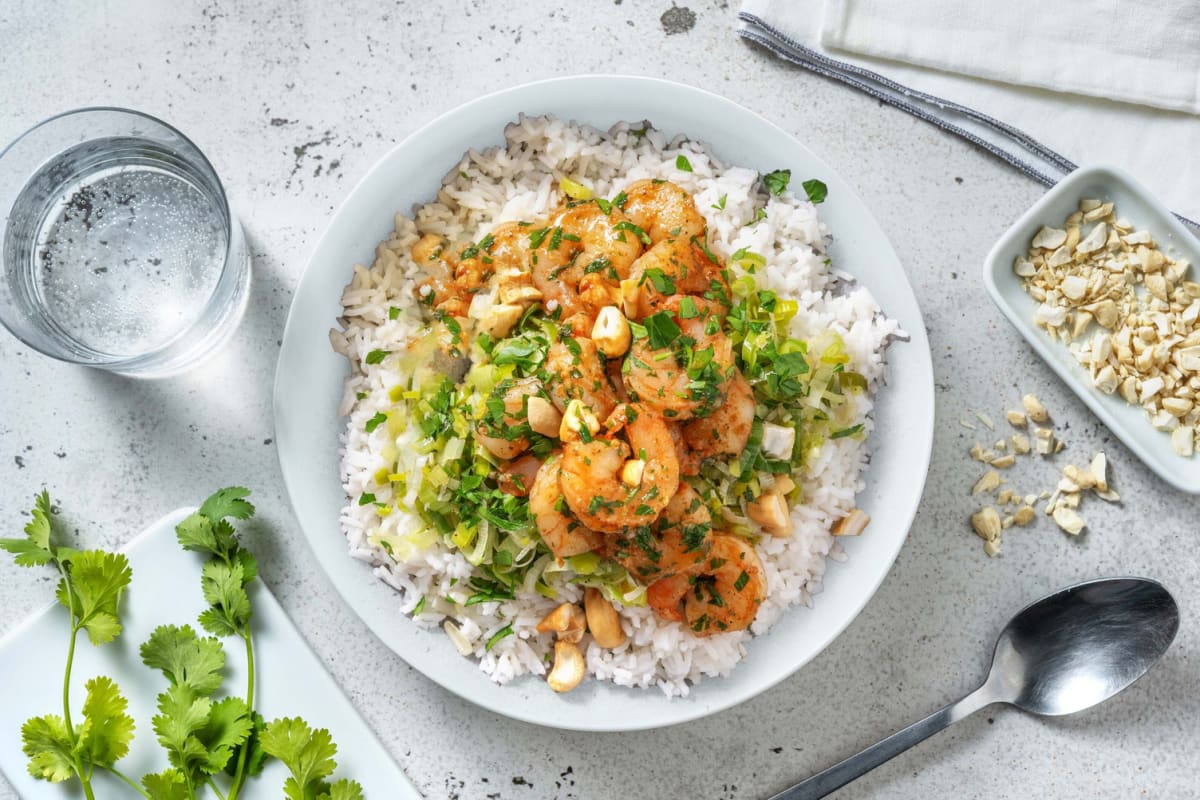 Bowl d'énergie aux crevettes & poireau