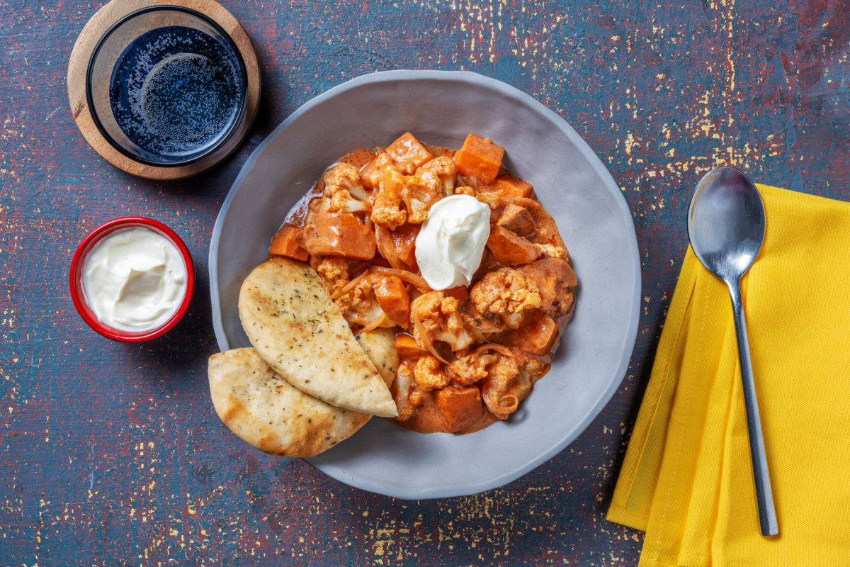 Creamy Prawn and Roasted Vegetable Curry
