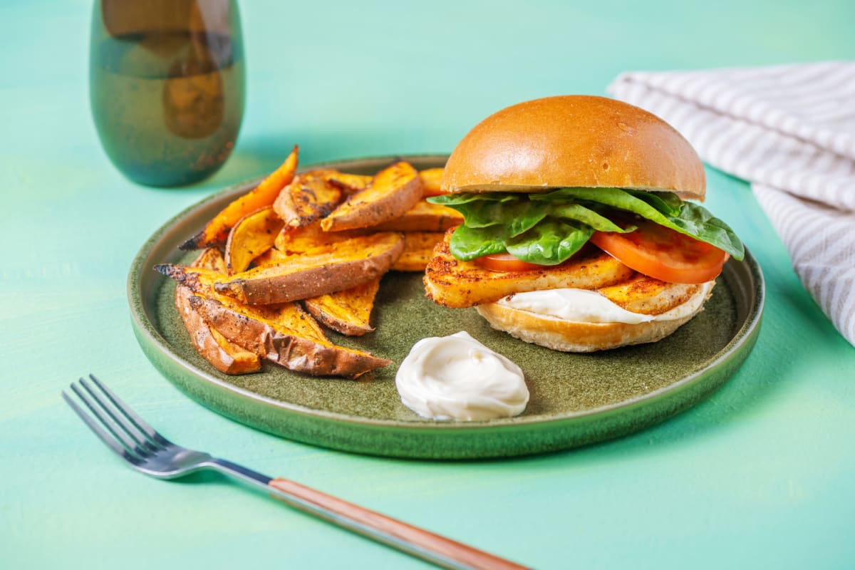 Smoky Spiced Veggie Burgers