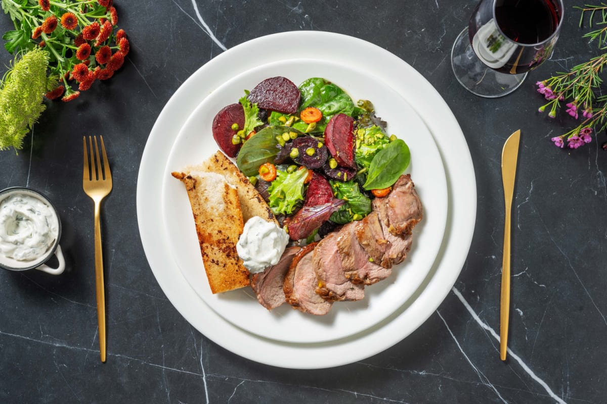 Thyme roasted lamb