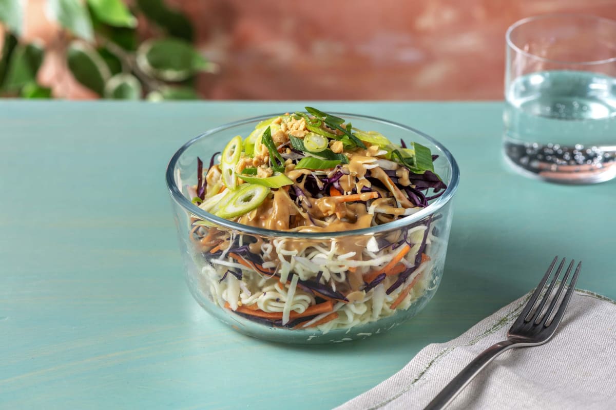 Cold Noodle Peanut Salad