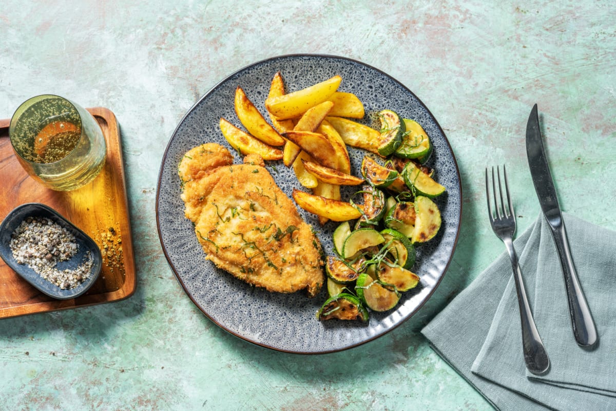 Cotoletta di pollo croccante alla palermitana 