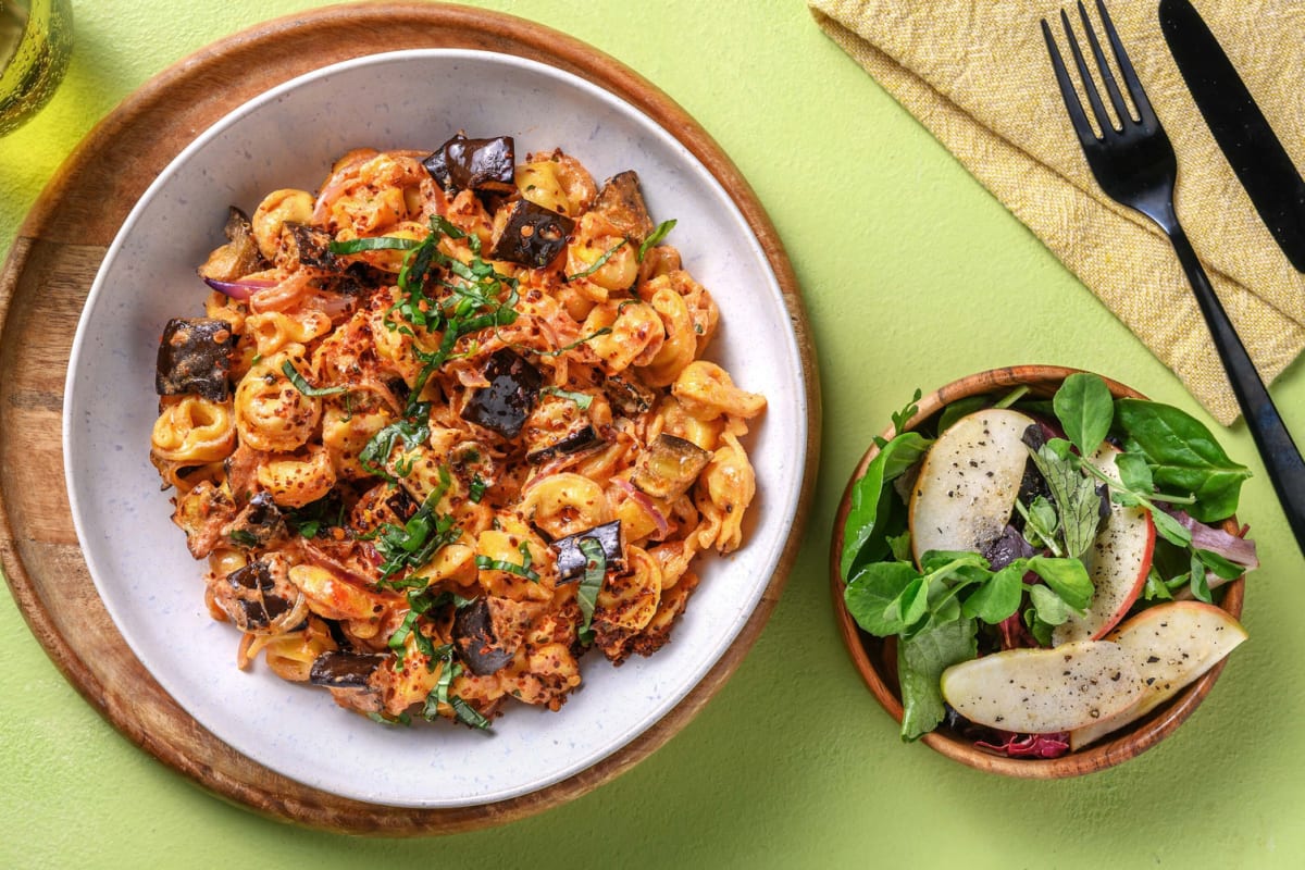 Tortelloni con melanzane