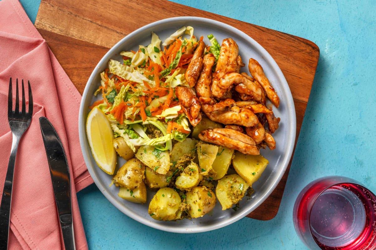 Amerikansk-inspirtert BBQ-kylling