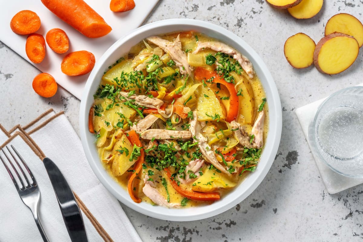 Waterzooi à la gantoise au poulet