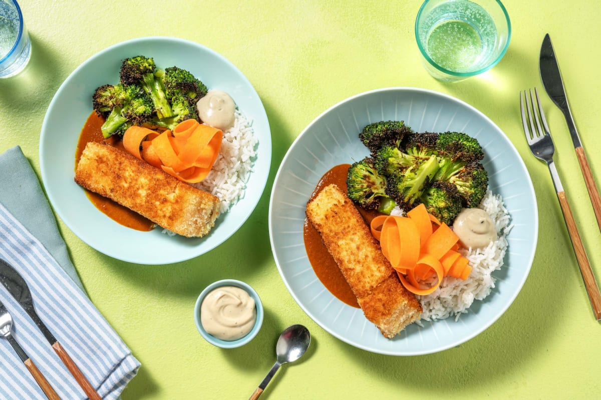 Söt laxkatsu