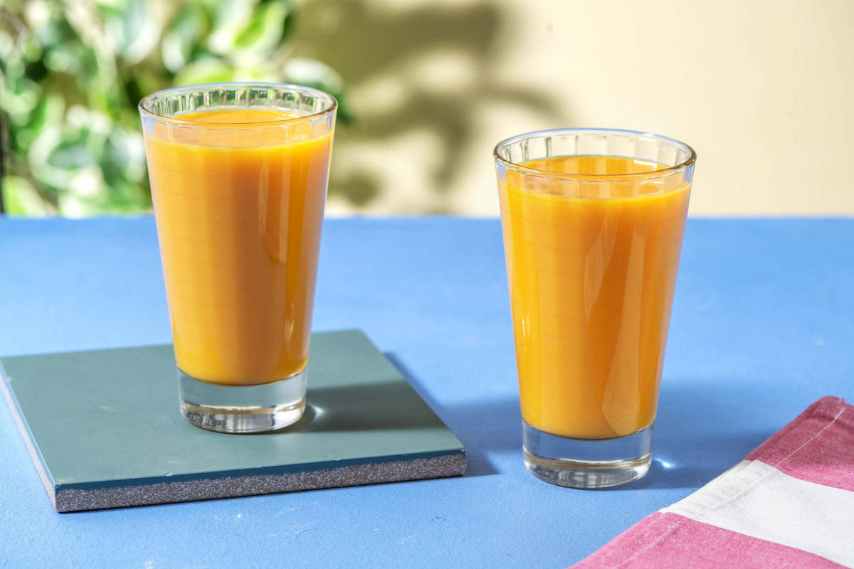 Tropical Mango and Passionfruit Smoothie Recipe HelloFresh