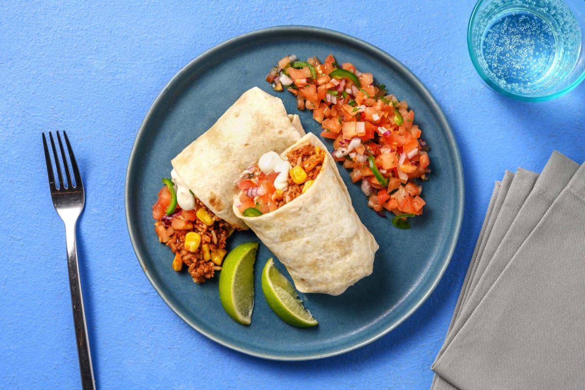 Vegetarisk burrito