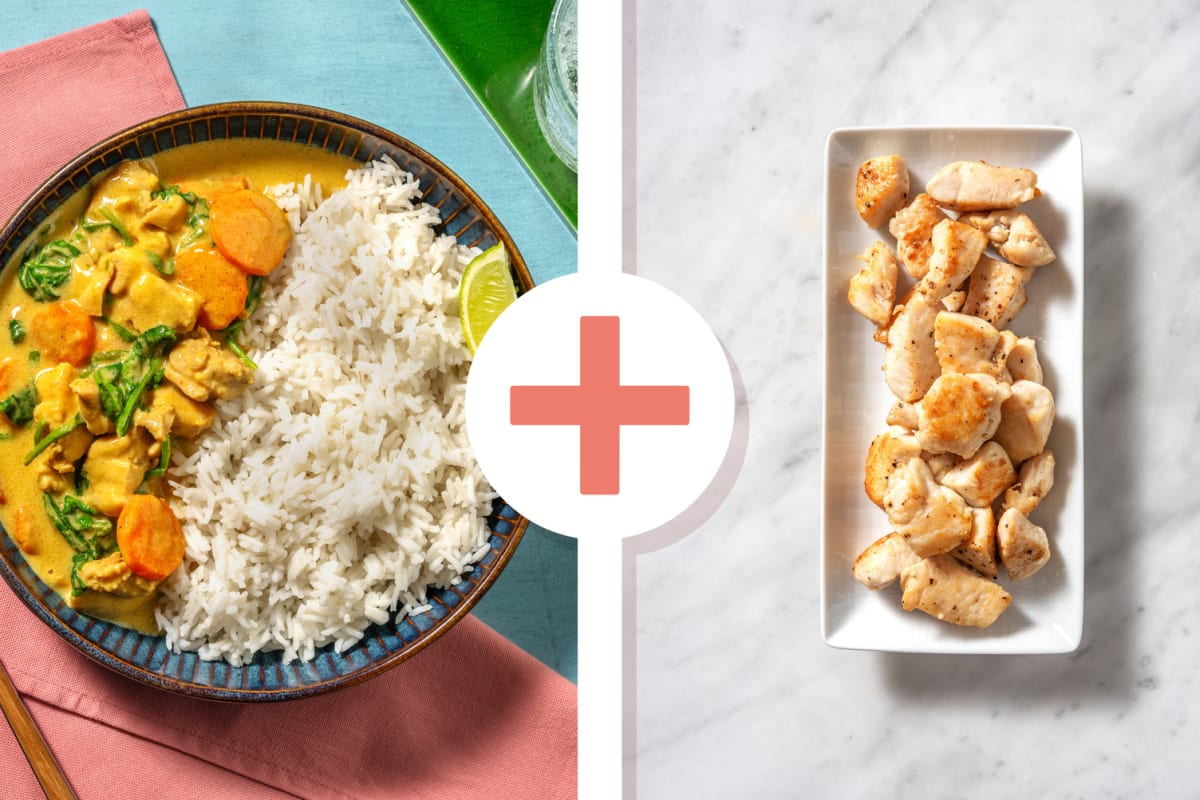 Diced Chicken Breast Massaman Curry