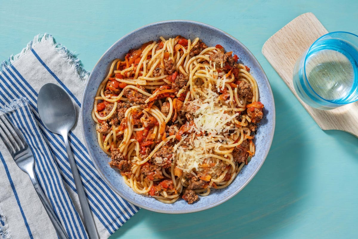 Spaghetti bolognese