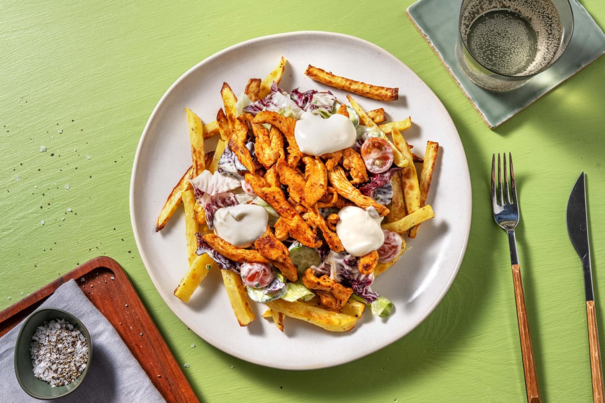 Gyros de poulet façon kebab
